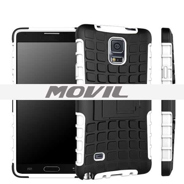 NP-1899 2 en 1 funda para  Samsung Note 4 con soporte-1